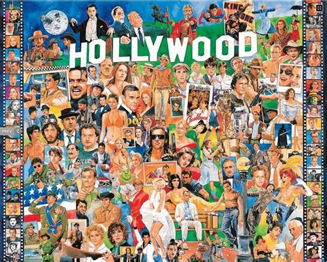 Hollywood 1000 Piece Jigsaw Puzzle Its A Black