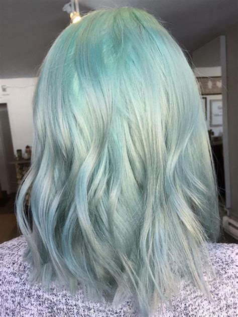 20 Mint Green Hairstyles That Are Totally Amazing Hair Styles Pastel