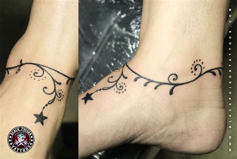 Deepika padukone has a two tattoos on her body. If you are looking for something unique and simple, an ankle bracelet tattoo is for you. It is a ...