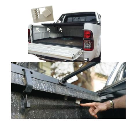 Tonneau Seal Kit Bakkie Tailgate Dust Sealing Kit Universal Kit