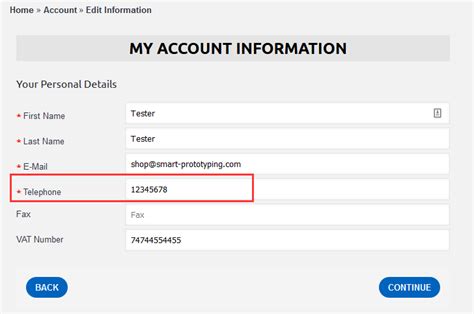If your business is also vat registered, you'll need your own supplier's vat number in order to reclaim any vat you've paid to your suppliers. Phone Number and VAT Number Field Updates