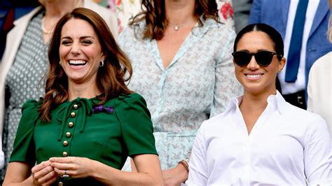 Kate Middleton And Meghan Markle Were Wimbledons Chicest Pair Vogue