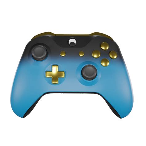 Xbox One Custom Controller Blue Shadow Custom Controllers