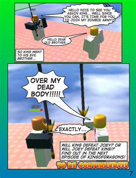 Roblox Comic 1 Page 7 By Williamthefox On Deviantart