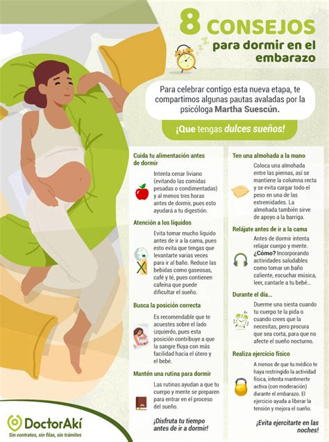 ¿cómo Dormir Mejor En El Embarazo Consejos Efectivos Doctorakí