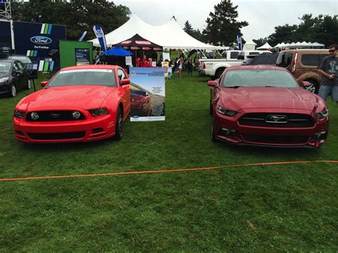 You video down there with cristián de la fuente showing you how the 2015 mustang's independent rear suspension can handle anything, regardless of your real the advantage of live axles like in the 2014 mustang is that they are great for driving in a straight line for direct speed. Side-by-Side Comparison of the 2015 Mustang (S550) and ...