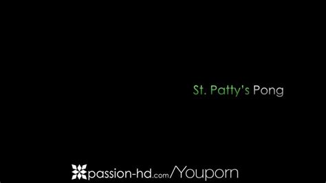 PASSION HD Naked St Pattys Day Beer Pong Festivities Video 1