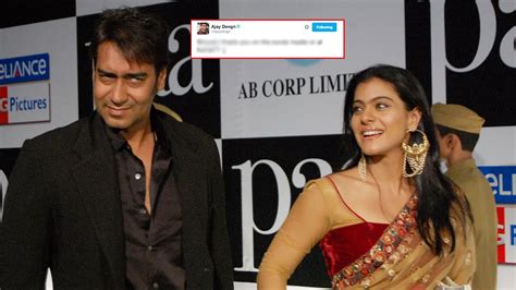 Ajay Devgan And Kajols Cute Tweet Chat Latest Bollywood Gossip Youtube