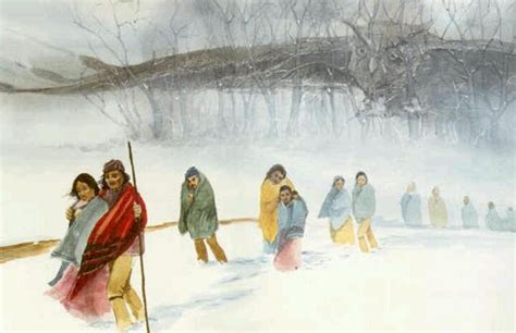 Trail Of Tears Trail Of Tears Native American Literature Cherokee Art