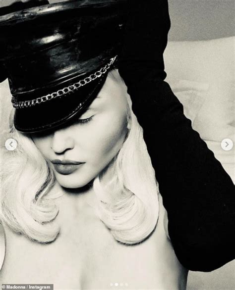 Madonna 63 Shares Topless And Thong Clad Snaps As She Reflects On The