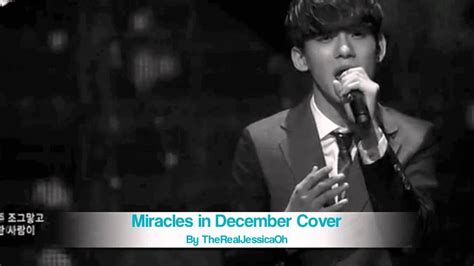 Cover Exo 12월의 기적 Miracles In December By Therealjessicaoh Youtube