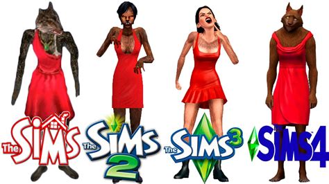 ♦ Werewolves Part1 ♦ Sims1 Sims2 Sims3 Sims4 Part 1 Youtube