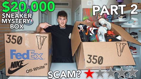 Unboxing A 2000000 Sneaker Mystery Box Part 2 Youtube