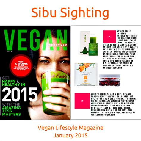Sibu Beauty Featured in Vegan Lifestyle Magazine January ...