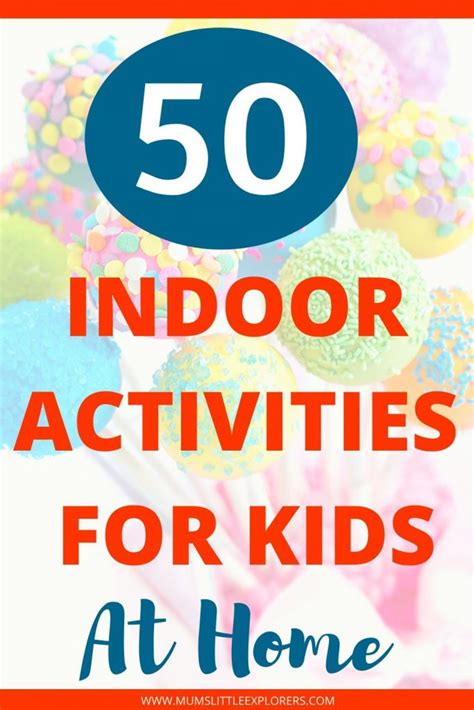 Fun Indoor Things To Do At Home F