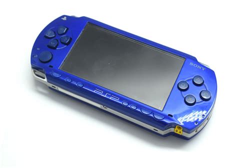 Sony Psp 1000 Console Blue Baxtros