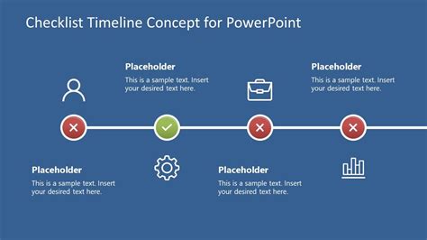 Checklist Timeline Concept For Powerpoint Slidemodel Powerpoint
