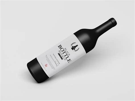 Download Free Brand Black Bottle Mockup PSD - Graphic Google ...