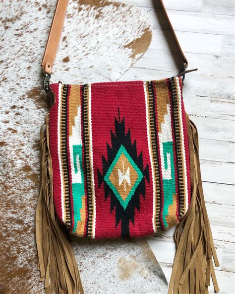 Oneway Ranchwear Saddle Bag Purse Aztec Bag Bags