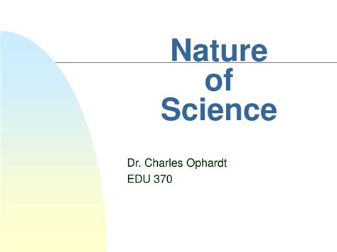 Ppt Nature Of Science Powerpoint Presentation Free Download Id16073