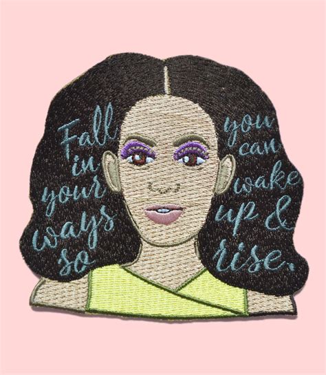 Solo Inspired Stick On Patch Girl Patches Black Pins Patches