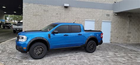 Velocity Blue Maverick Xl Upgraded W Hood Scoop Tailgate Spoiler