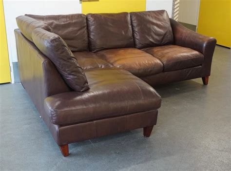 Laura Ashley Baslow Leather Corner Sofa In Swindon Wiltshire Gumtree