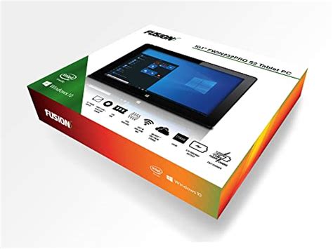 Fusion5 10 Windows 10 Fwin232 Pro S2 Ultra Slim Windows Tablet Pc