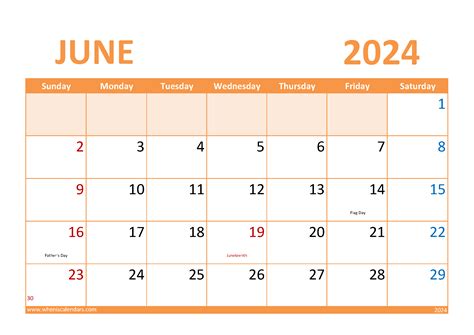 Free Printable Blank Calendar June 2024 Monthly Calendar