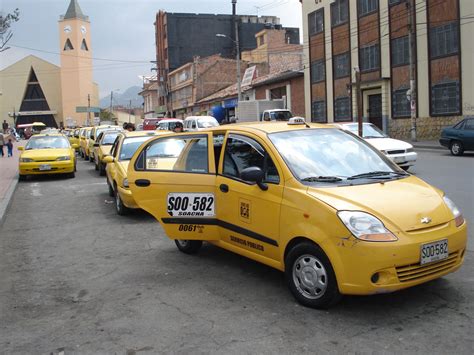 Los Taxis En Bogota 1960