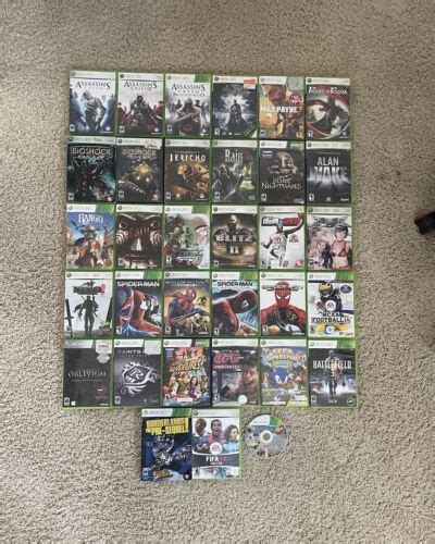 Xbox 360 Games Lot Bundle Pick And Choose Your Favorites Games Ships