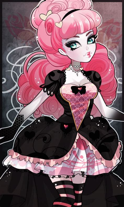 Bows And Hearts By Rotodisk On Deviantart Monster High Art Monster