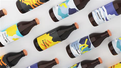 Drizzle Brewery Packaging Design On Behance Packaging Design Beer