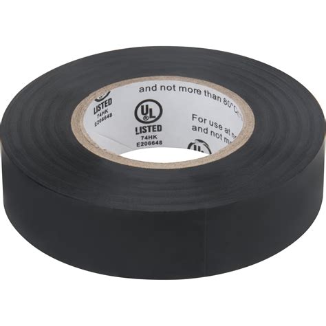 Black Electrical Tape 34 Inch X 60 Feet Harbour Supply