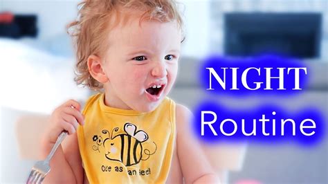 Night Time Routine Toddler Edition Youtube