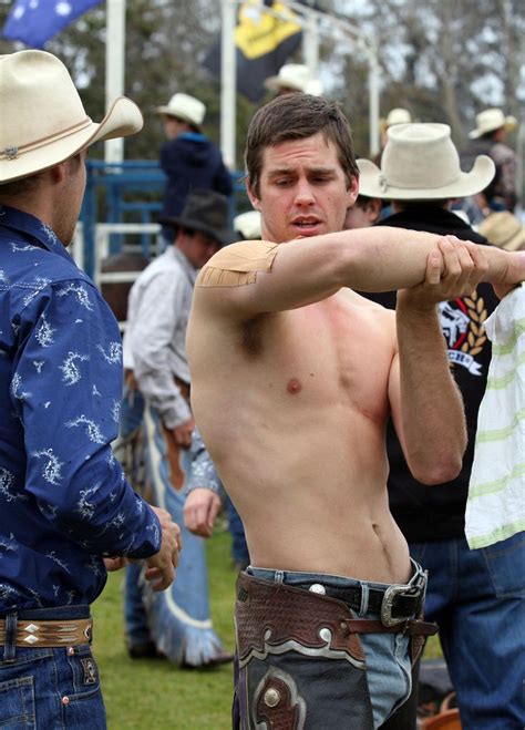 Bull Rider With Injured Shoulder Genes Cowboy Corner Pinterest