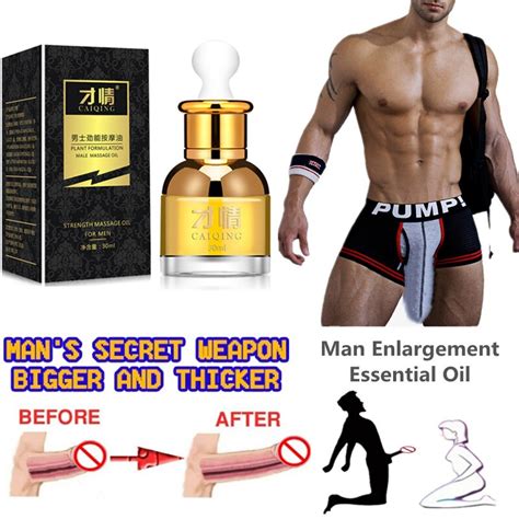 Male Penis Enlarge Massage Oils Thickening Growth Enlargement Oils Man Delay Sex Life Cock