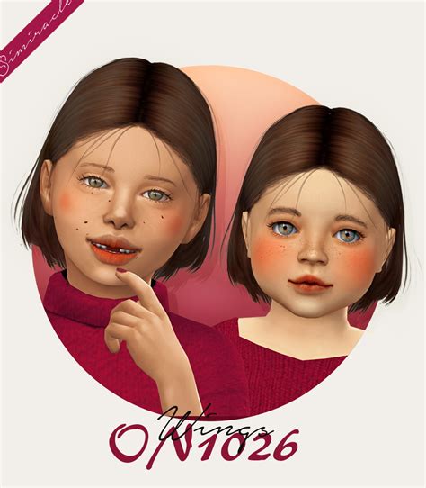 Sims 4 Hairs Simiracle Wings Oe0212 Hair Retextured Kids And 5f8