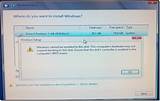 Windows Cannot Be Installed To This Disk