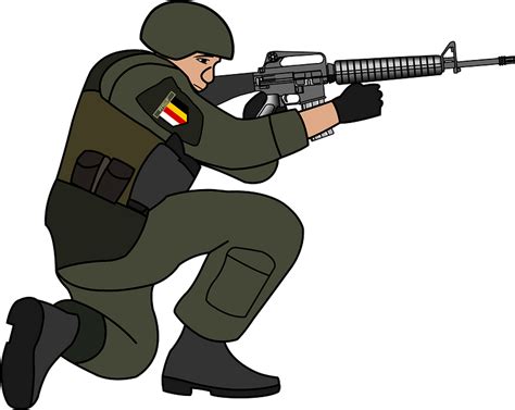 Soldier In Battle Clipart Free Download Transparent Png Creazilla