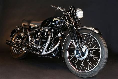 Restored 1951 Vincent Black Shadow Series C Bike Urious Vincent