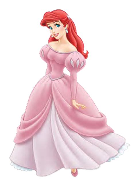 Arielgallery Disneywiki Ariel Dress Ariel Pink Dress Princess