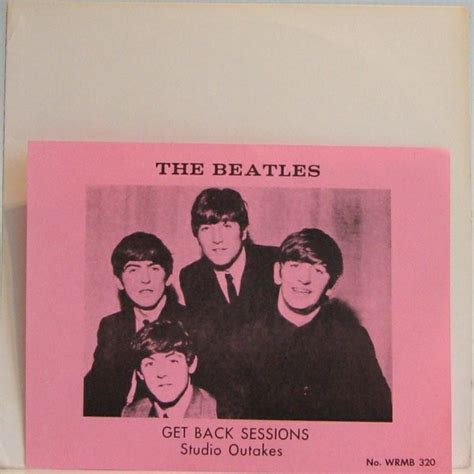 The Beatles Get Back Sessions Studio Outtakes Vinyl Discogs
