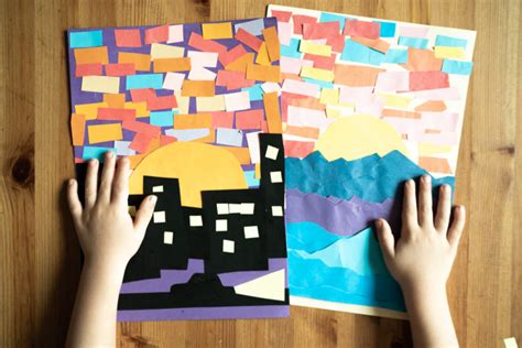 3 Diy Landscape Paper Crafts To Make With Kids Shelterness
