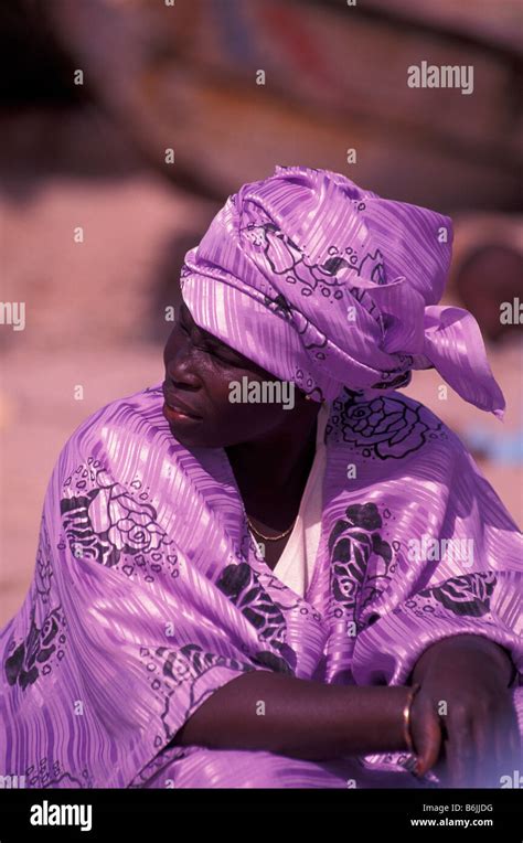 Africa Senegal Dakar Sengalese Woman Stock Photo Alamy