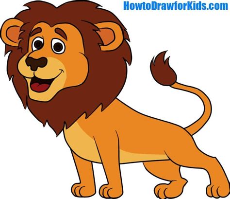 Drawing helps develop movement perception, imagination, attention and perseverance. How to Draw a Lion for Kids | How to Draw for Kids
