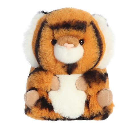 Aurora 5 in. Round Rolly Pet Terrific Tiger Adorable Companions On-The