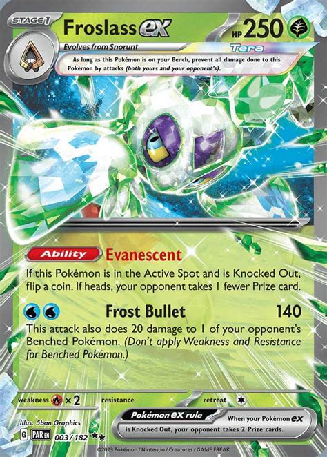 Froslass Ex Sv4 3 Pokémon Card Database Pokemoncard