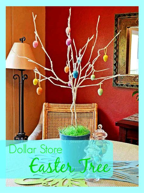Dollar Store Easter Tree Just Paint It Blog