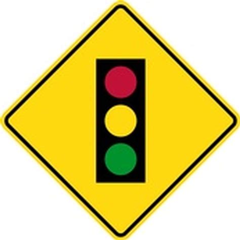 Buy Wb 2 Traffic Signals Ahead Sign Traffic Control Signs